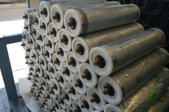 Non Magnetic Aluminium Mining Conveyor Rollers