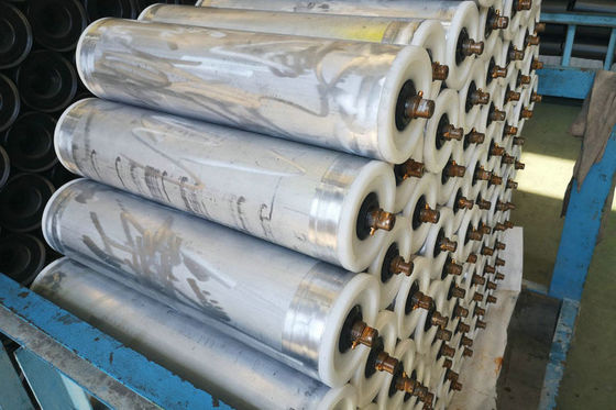 Non Magnetic Aluminium Mining Conveyor Rollers