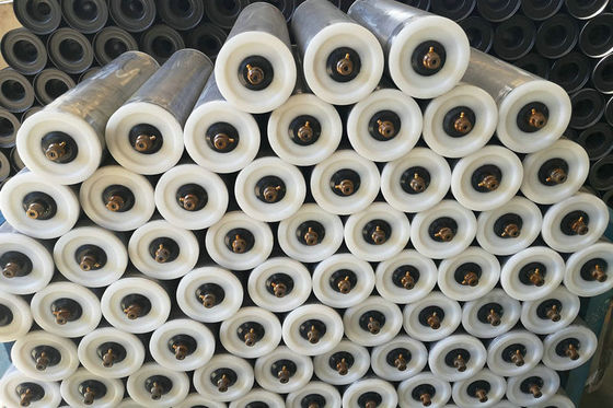 Non Magnetic Aluminium Mining Conveyor Rollers