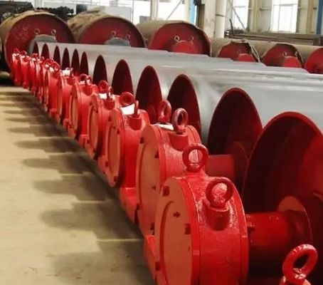 Steel Shaft Conveyor Drum Pulley