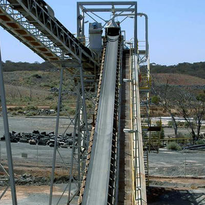 Long Distance Incline Conveyor Systems For Coal Mine Industry