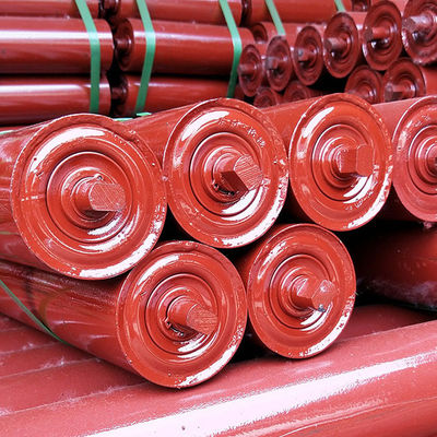 Mines PVC PVG Tandem Conveyor Carrier Roller