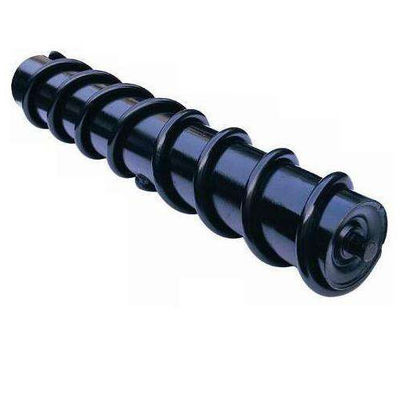 Rubber Cushion Impact Troughing Idlers 4'' Diameter Color Material