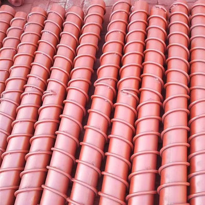 Rubber Cushion Impact Troughing Idlers 4'' Diameter Color Material