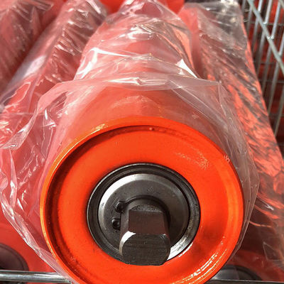 Customizable Red Dia 89mm Dt Ii Conveyor Roller Guaranteed 6 Months