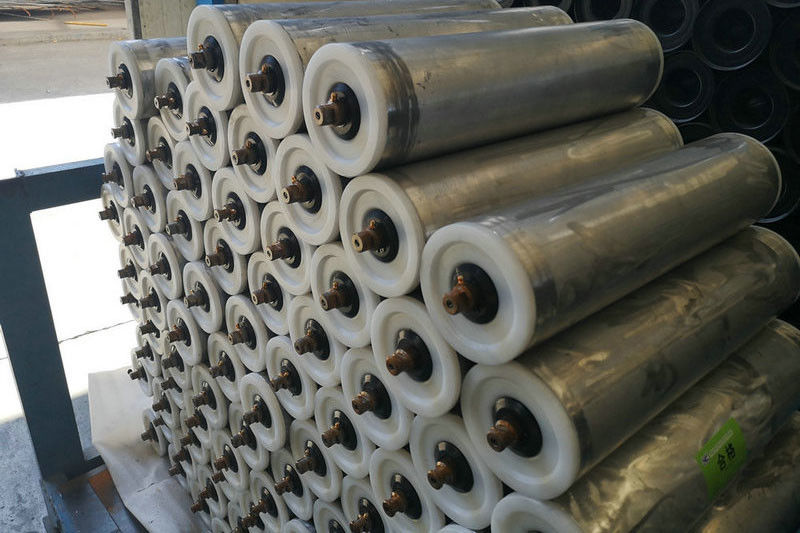 Non Magnetic Aluminium Mining Conveyor Rollers