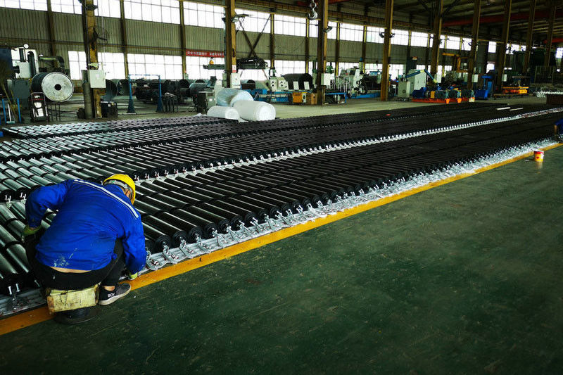 Impact Resistant Suspended Movable Mining Conveyor Rollers